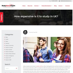 How expensive is it to study in UK?