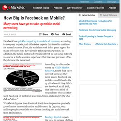 How Big Is Facebook on Mobile?