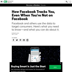 How Facebook Tracks You, Even When Not on Facebook