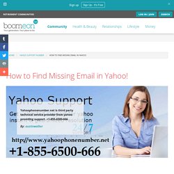How to Find Missing Email in Yahoo!