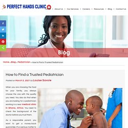 How to Find a Trusted Pediatrician