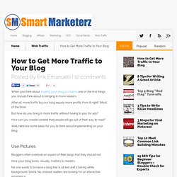 How to Get More Traffic to Your Blog