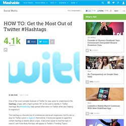 HOW TO: Get the Most Out of Twitter #Hashtags