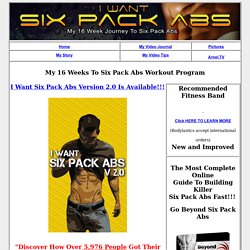 HOW TO GET SIX PACK ABS - SIX PACK ABS WORKOUT ROUTINE