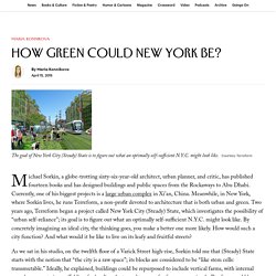 How Green Could New York Be?