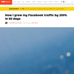 How I Grew My Facebook Traffic by 200% in 60 Days