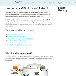 How to Hack WiFi (Wireless) Network