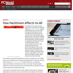 How Hacktivism Affects Us All