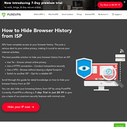How to Hide Browser History from ISP