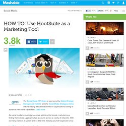 HOW TO: Start Marketing With HootSuite