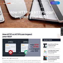 How HTTP vs HTTPS can impact your SEO?