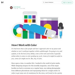 How I Work with Color