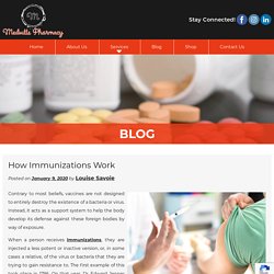 How Immunizations Work