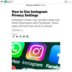 How to Use Instagram Privacy Settings