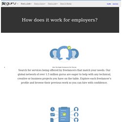 Take the Guru Tour – Get Hired & Paid by Employers Online