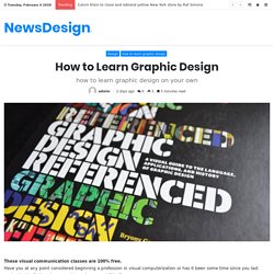 how to learn graphic design