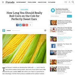 How Long to Boil Corn on the Cob - How to Cook Corn on the Cob