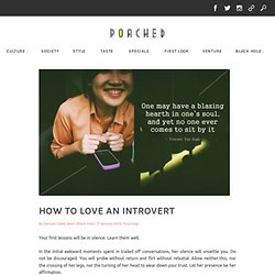 How to Love an Introvert