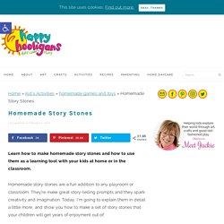 How to Make Homemade Story Stones