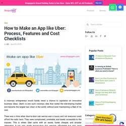 How to Make an App like Uber?