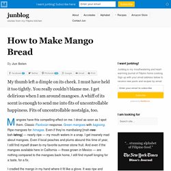 How to Make Mango Bread