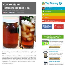 How to Make Refrigerator Iced Tea (mobile)