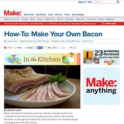 blog : How-To: Make Your Own Bacon