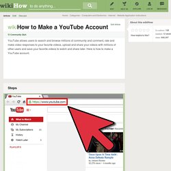 How to Make a YouTube Account - 8 Easy Steps