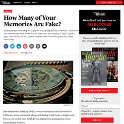 How Many of Your Memories Are Fake?