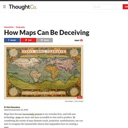 How Maps Can Distort Space and Deceive Us