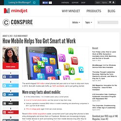 How Mobile Helps You Get Smart at Work