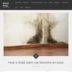 How a mold claim can become an issue