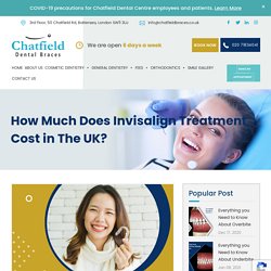 How Much Does Invisalign Treatment Cost in The UK?