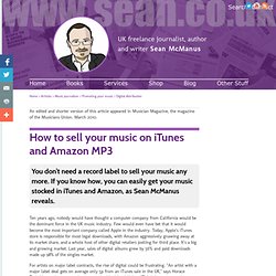 How to get your music into iTunes and Amazon MP3