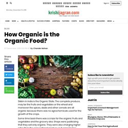 How Organic is the Organic Food?