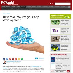 How to outsource your app development