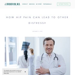 How Hip Pain Can Lead to Other Distress?