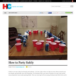 How to Party Safely