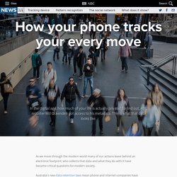 How your phone tracks your every move