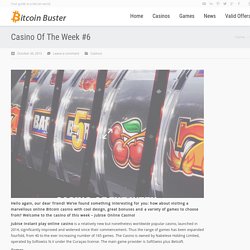 How to play with Bitcoin Casino