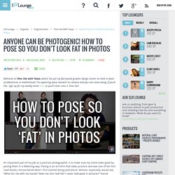How to Pose so You Don't Look Fat in Photos