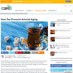 How Tea Prevents Arterial Aging