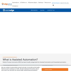 How RPA Works - EdgeVerve