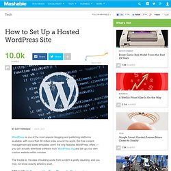 How to Set Up a Hosted WordPress Site