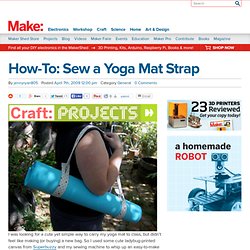 Sew a Yoga Mat Strap