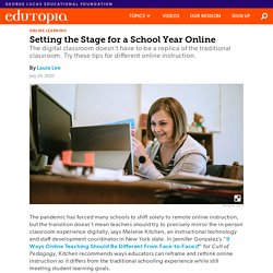 How to Shift to Online Instruction