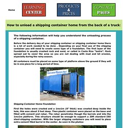 How to - Shipping Container Homes