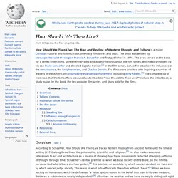 How Should We Then Live? - Wikipedia