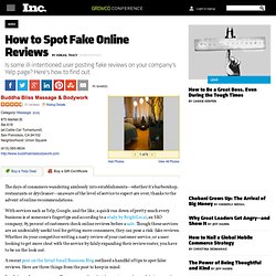 How to Spot Fake Online Reviews