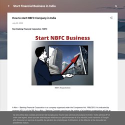 How to start NBFC Company in India